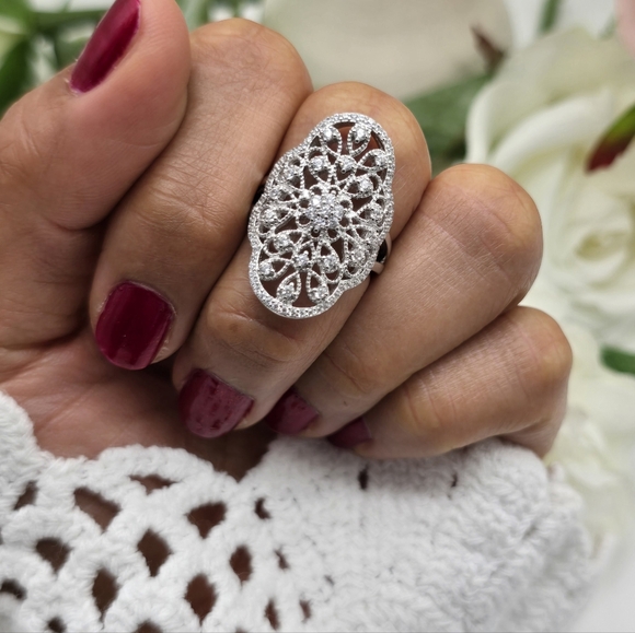 ♥️ EVA STATEMENT RING - Picture 5 of 8